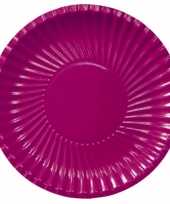 Camping bordeaux kartonnen borden 29 cm kopen