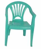 Camping tuinstoeltje mint plastic 37 x 31 x 51 cm voor kinderen kopen