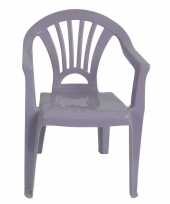 Camping tuinstoeltje paars plastic 37 x 31 x 51 cm voor kinderen kopen