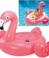 Camping xxl flamingo luchtbed 218 cm kopen